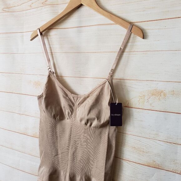 HeyShape Snatched Shapewear Slimming Bodysuit Nude Neutral Women's Size 2XL - Picture 2 of 11
